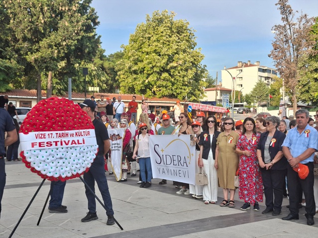 Vize Tarih ve Kültür Festivali Başladı