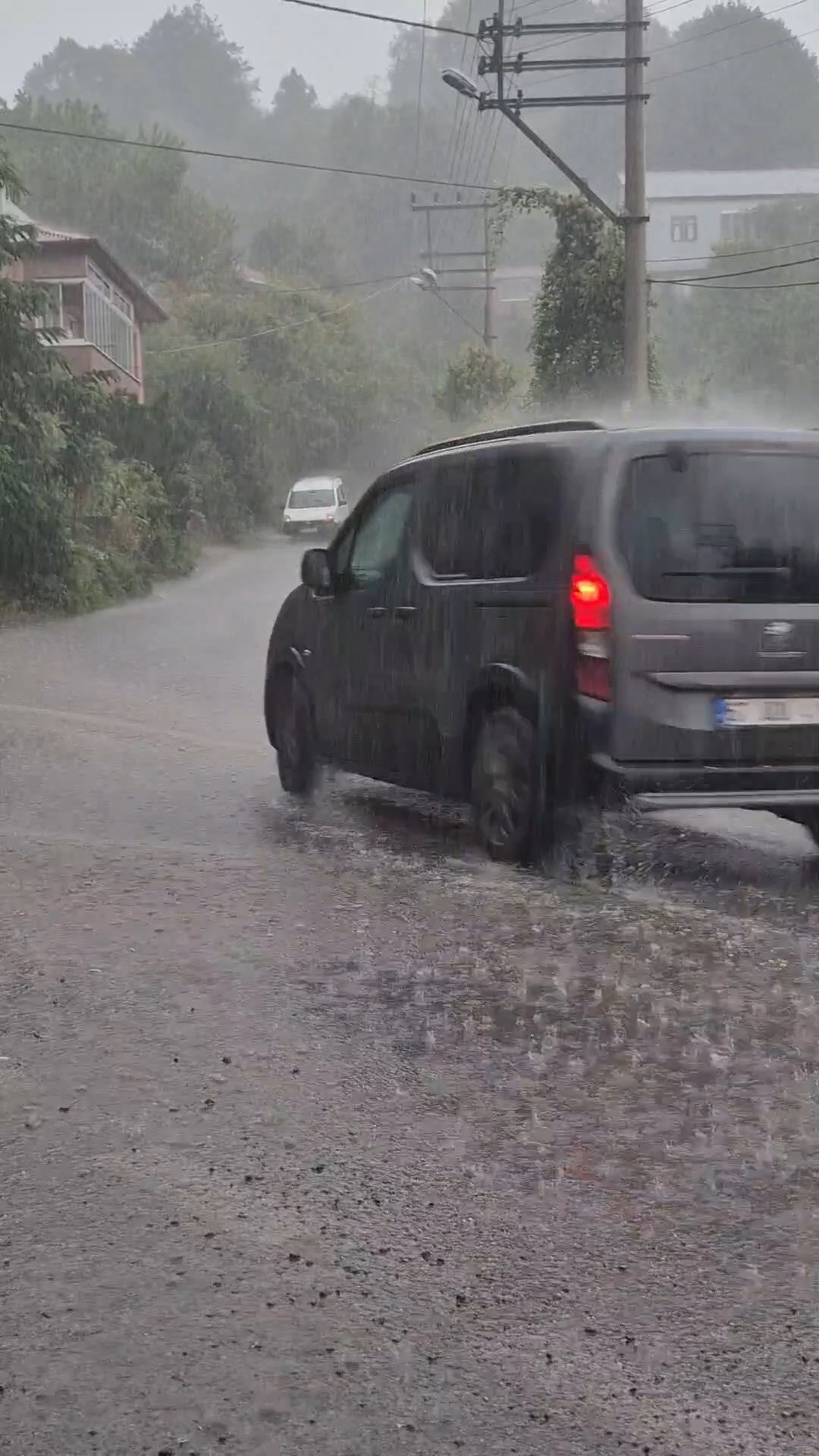 Zonguldak'ta Sağanak Yağış