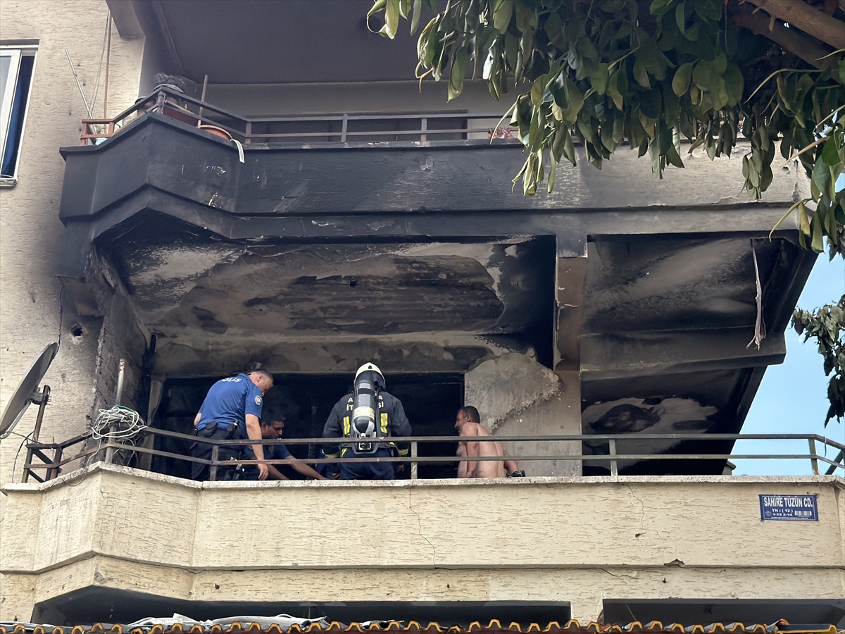 Alanya'da Apartman Yangını: 3 Çocuk Hastaneye Kaldırıldı