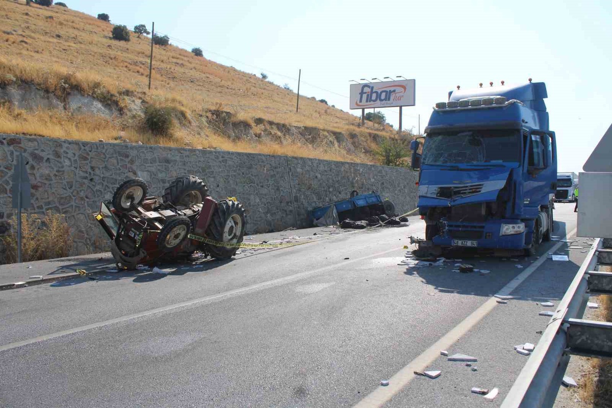 Efeler'de Trafik Kazası: Traktör Sürücüsü Tutuklandı