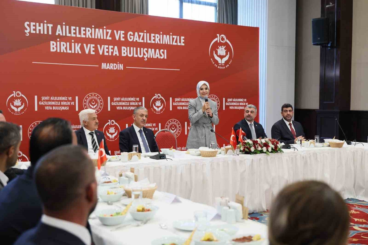 Bakan Göktaş'tan Mardin'de Şehit Aileleri ve Gazilere Vefa Buluşması