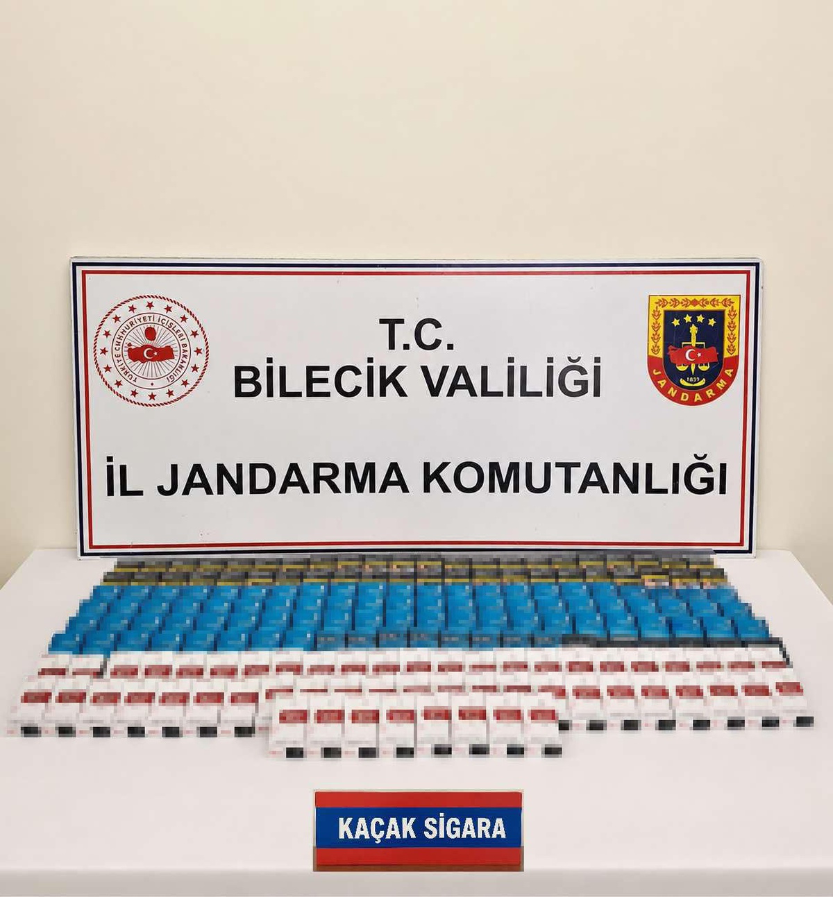 Bilecik'te Kaçak Sigara Operasyonu