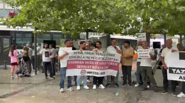 İşçilerden Basın Açıklaması