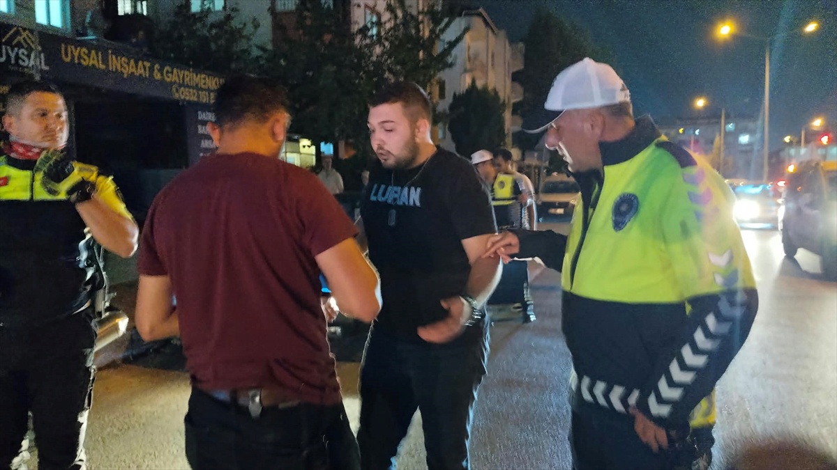 İnegöl\'de Trafik Uygulamasında Kaçan Sürücü Yakalandı