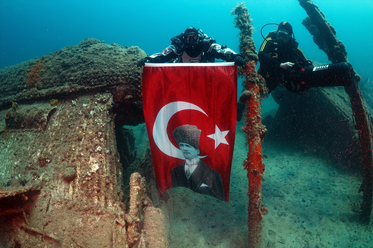 Gelibolu'da Zafer Bayramı Dalışı