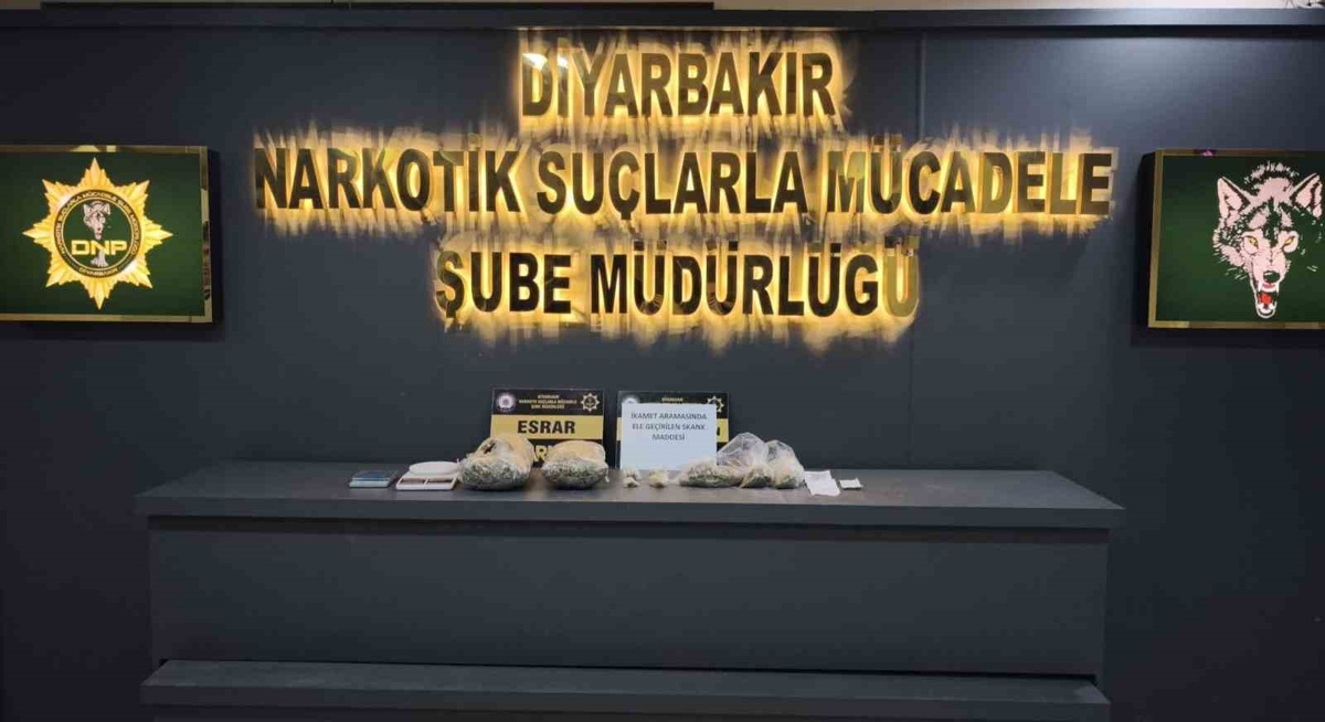 Diyarbakır'da Uyuşturucu Operasyonu: 3 Tutuklama