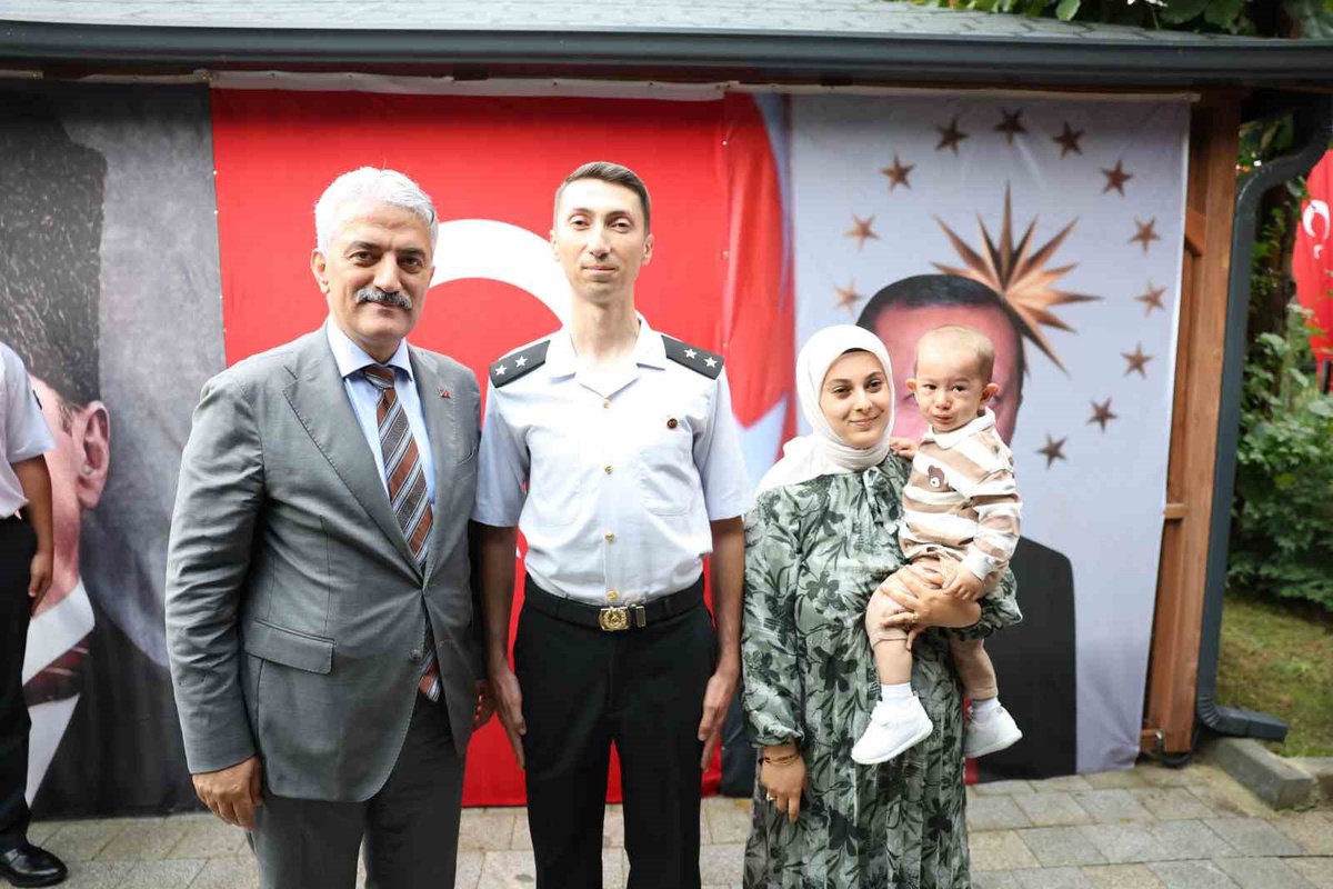 Düzce'de Jandarma Rütbe Terfi Töreni