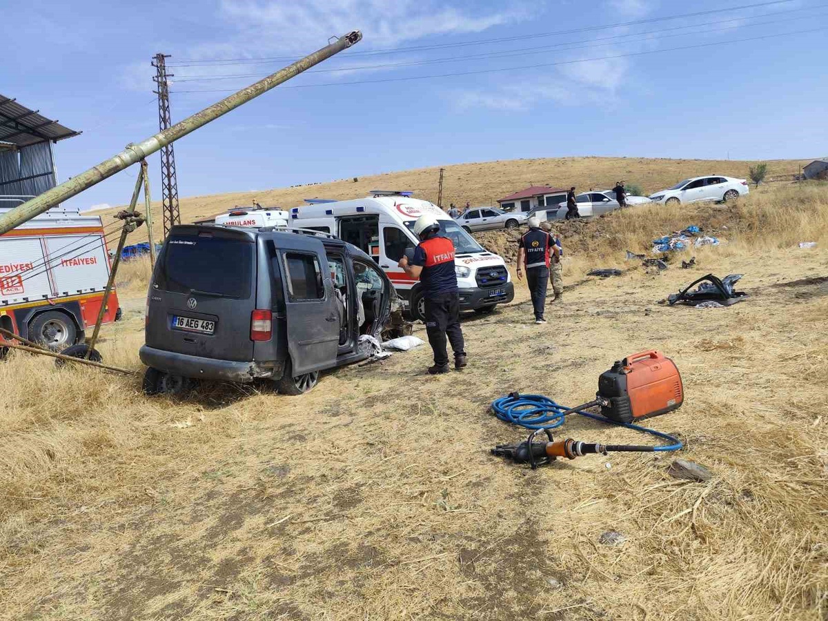 Karakoçan'da Kaza: 5 Yaralı