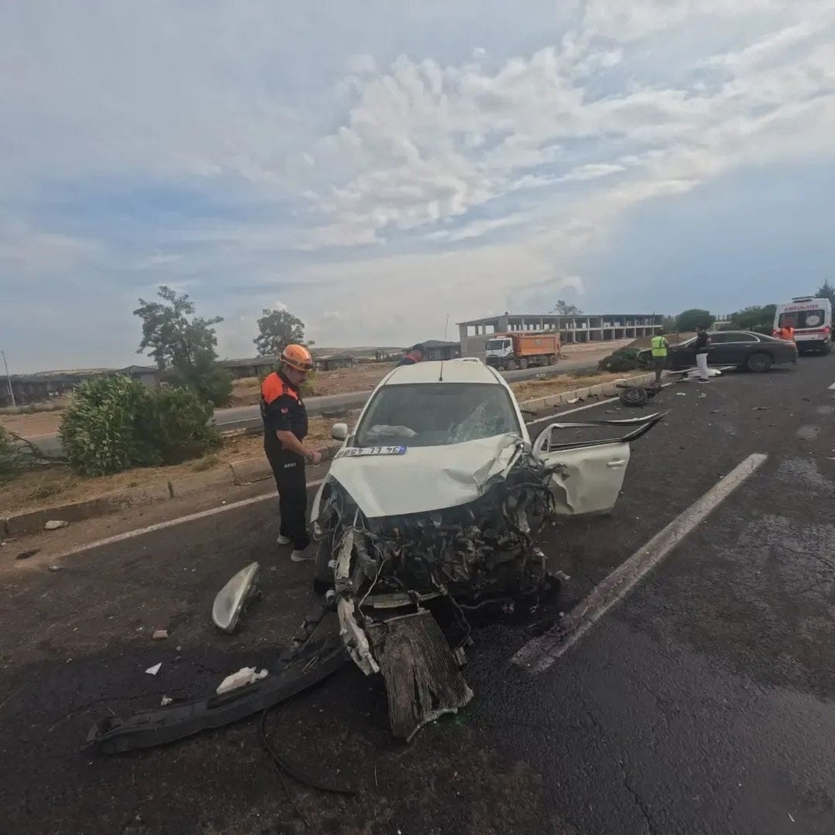 Elazığ'da Trafik Kazası: 2 Yaralı