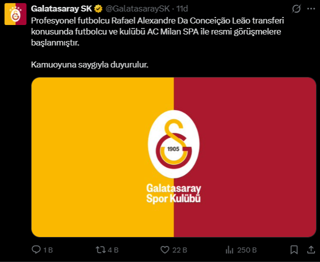 Galatasaray'ın yeni transferi Rafael Leao, İstanbul'da! İşte ilk sözleri