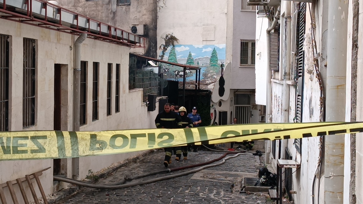 Gaziantep'te Restoran Yangını