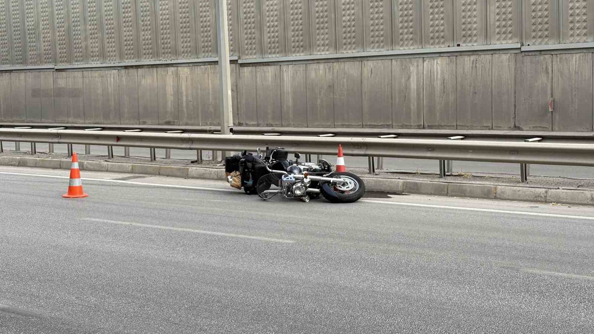 Çorum'da Motosiklet Kazası: Sürücü Yaralandı