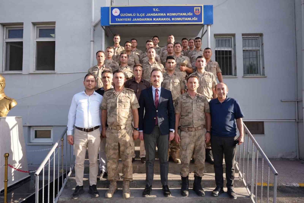 Kaymakam Hökelekli Jandarma Karakolunu Ziyaret Etti