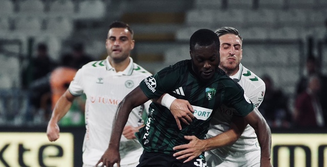 Kocaelispor, Konyaspor'u 2-1 Yendi
