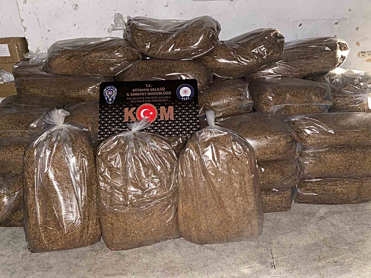 Kütahya'da Kaçakçılık Operasyonu