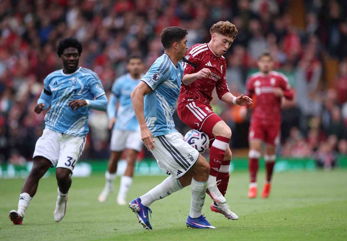 Liverpool, Nottingham ile 2-2 Berabere Kaldı