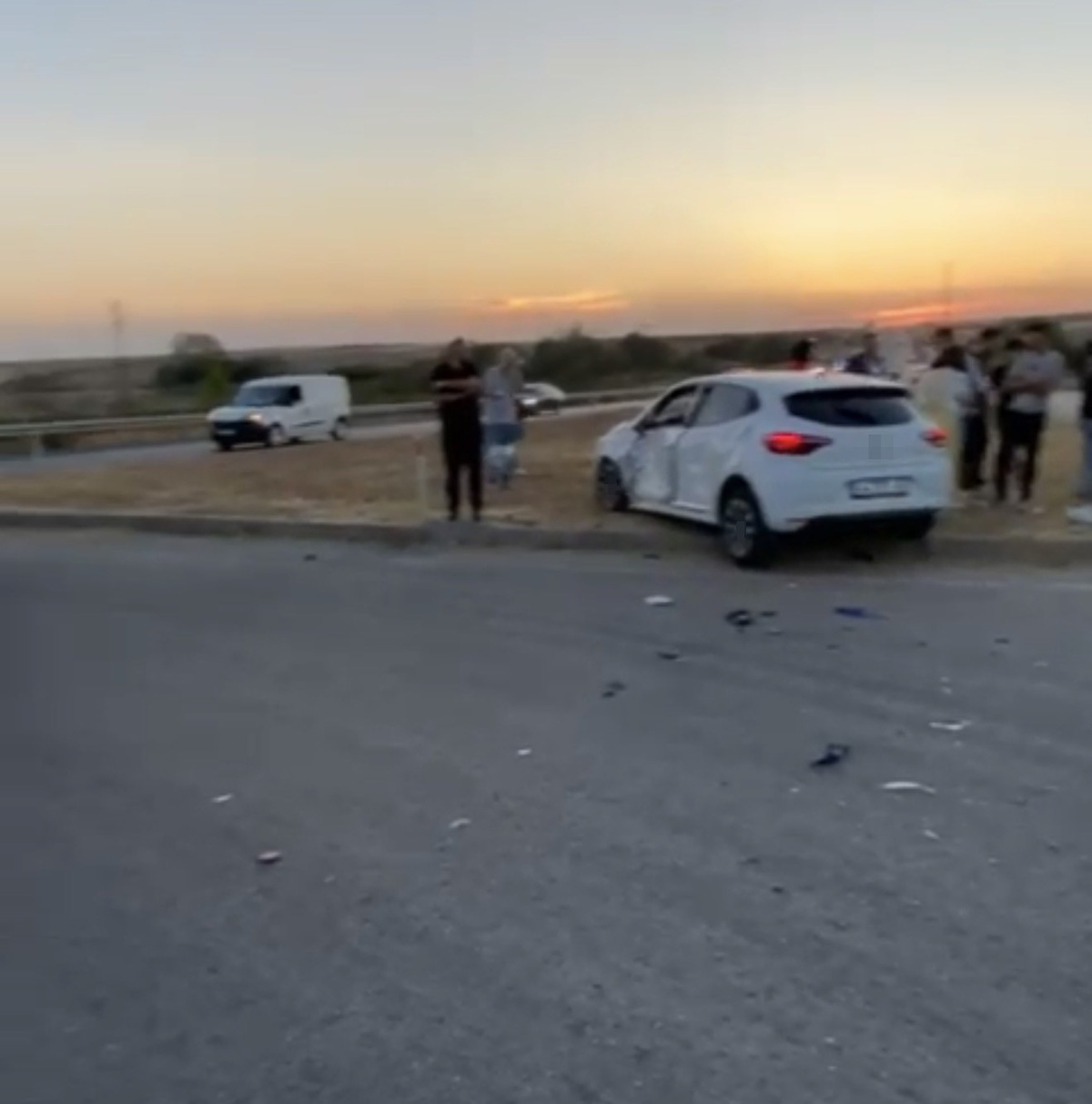 Lüleburgaz'da Trafik Kazası: Motosiklet Sürücüsü Ağır Yaralandı