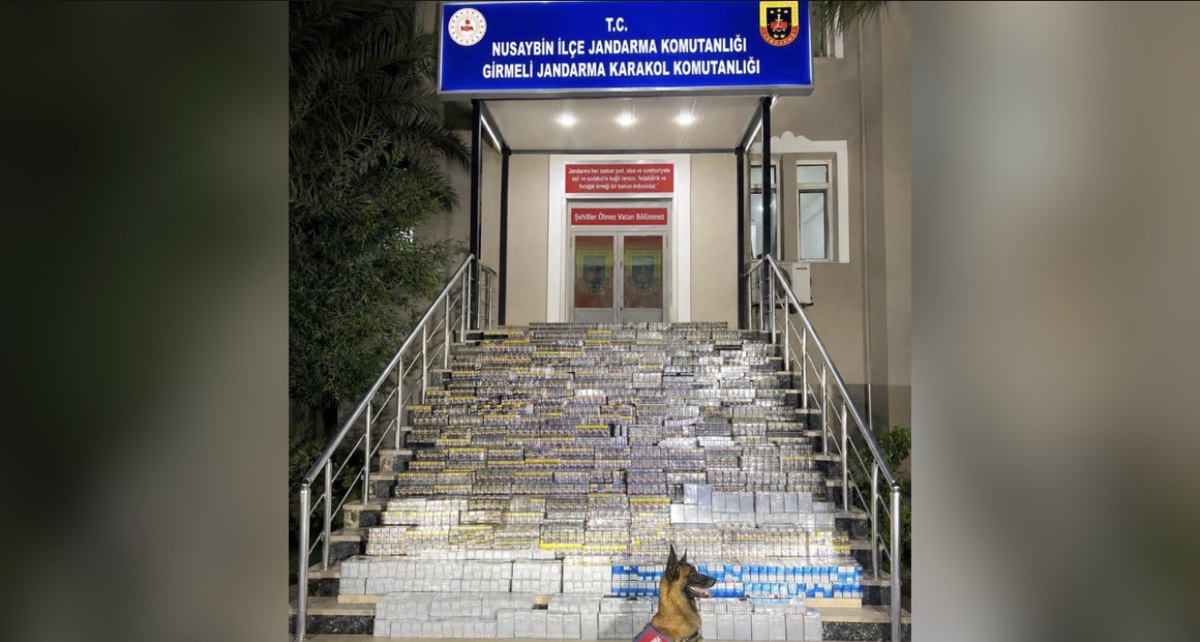Nusaybin'de 2 Milyon Liralık Kaçak Sigara Ele Geçirildi