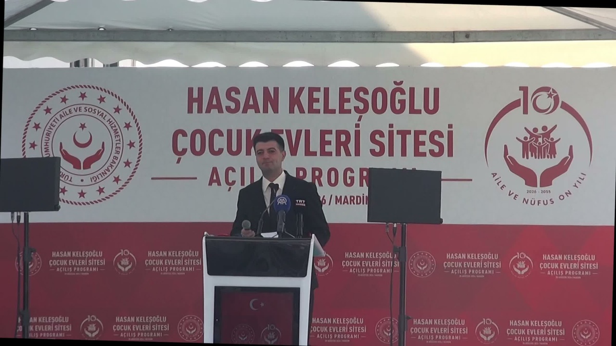 Mardin'de Çocuk Evleri Açıldı