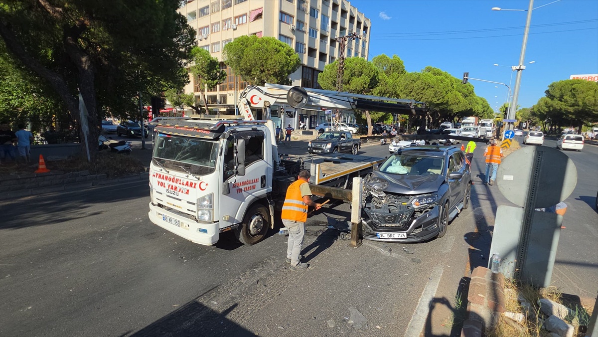 Nazilli\'de Trafik Kazası: 1 Yaralı