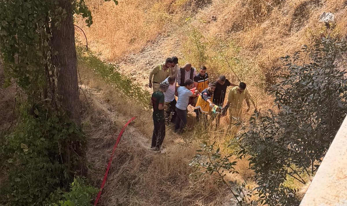 Orman Yangınına Giden Araç Suyun İçine Uçtu