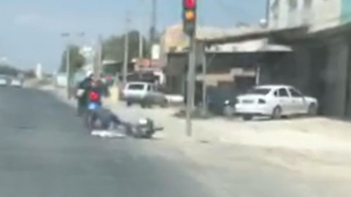 Kaçan Motosiklet Sürücüsü Takipte Kazada Yakalandı