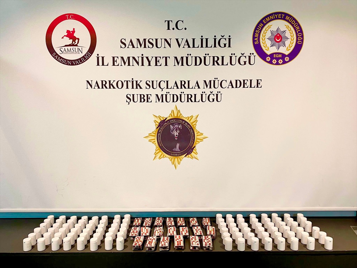 Samsun'da Uyuşturucu Operasyonu
