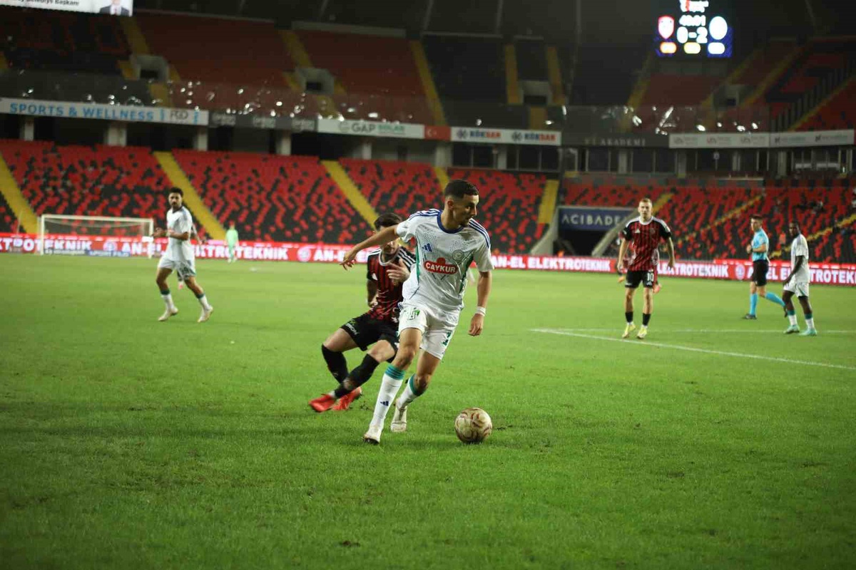 Gaziantep FK, Rizespor'a 2-1 Kaybetti
