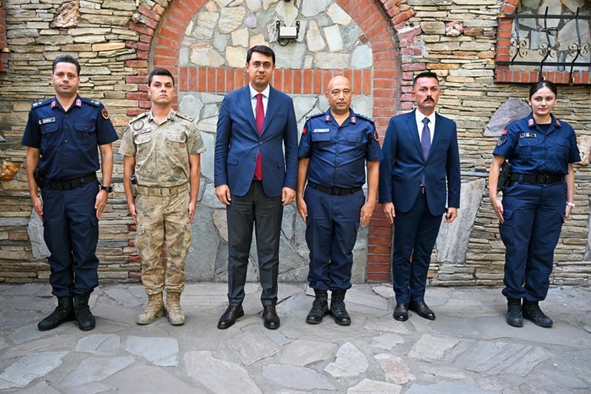 Uşak'ta Jandarma Personeline Terfi Töreni