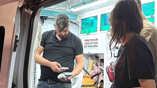 Alkollü Sürücü Pompa Önünde Bayıldı