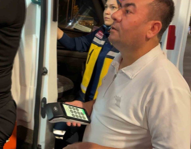 Alkollü Sürücü Pompa Önünde Bayıldı