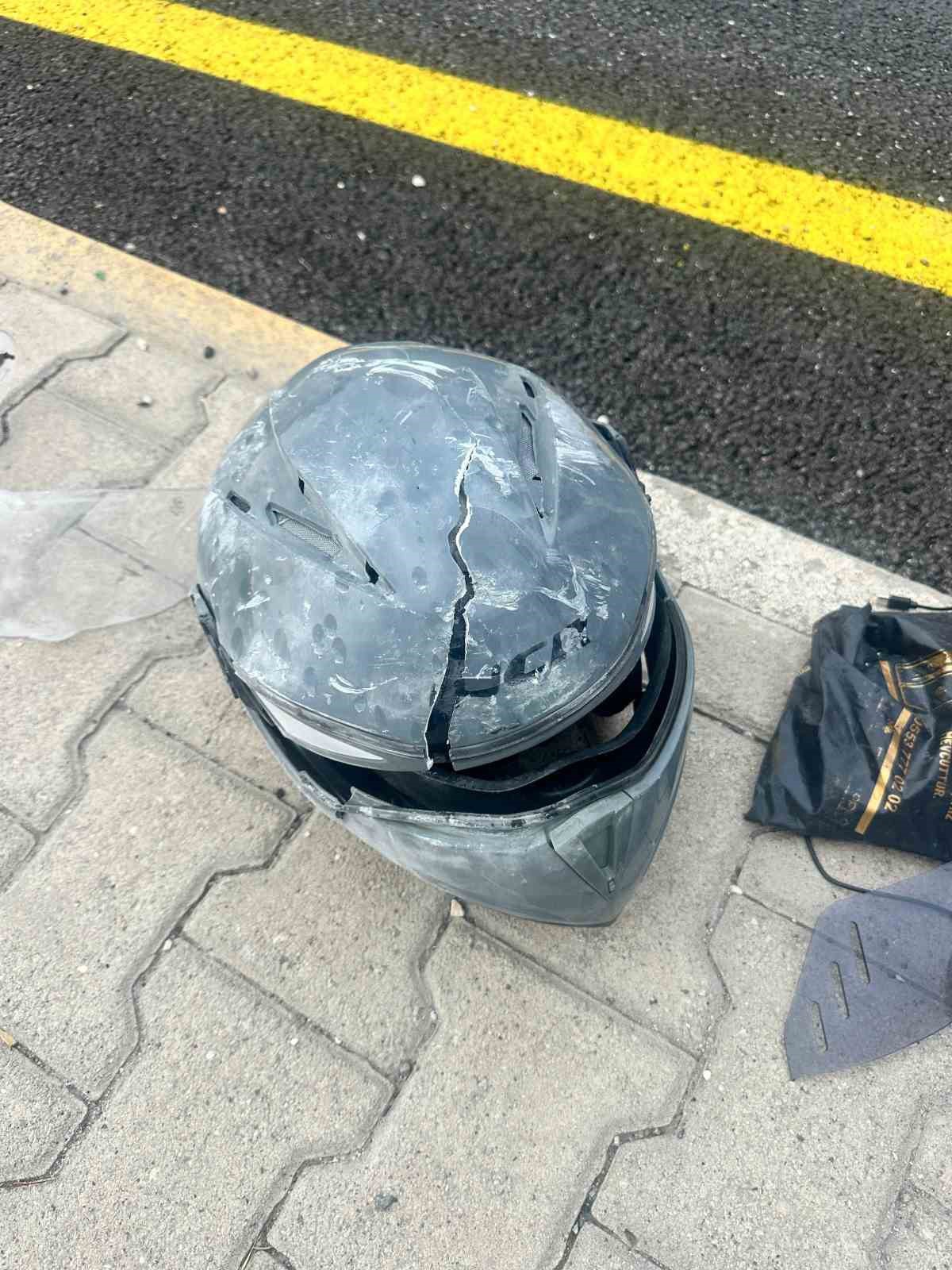 Adıyaman'da motosiklet kazası: Sürücü yaralandı