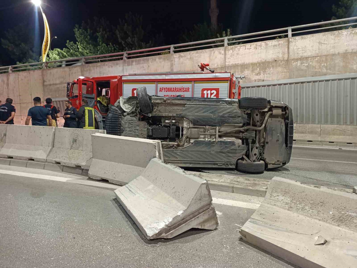 Afyonkarahisar'da Kaza: 4 Yaralı