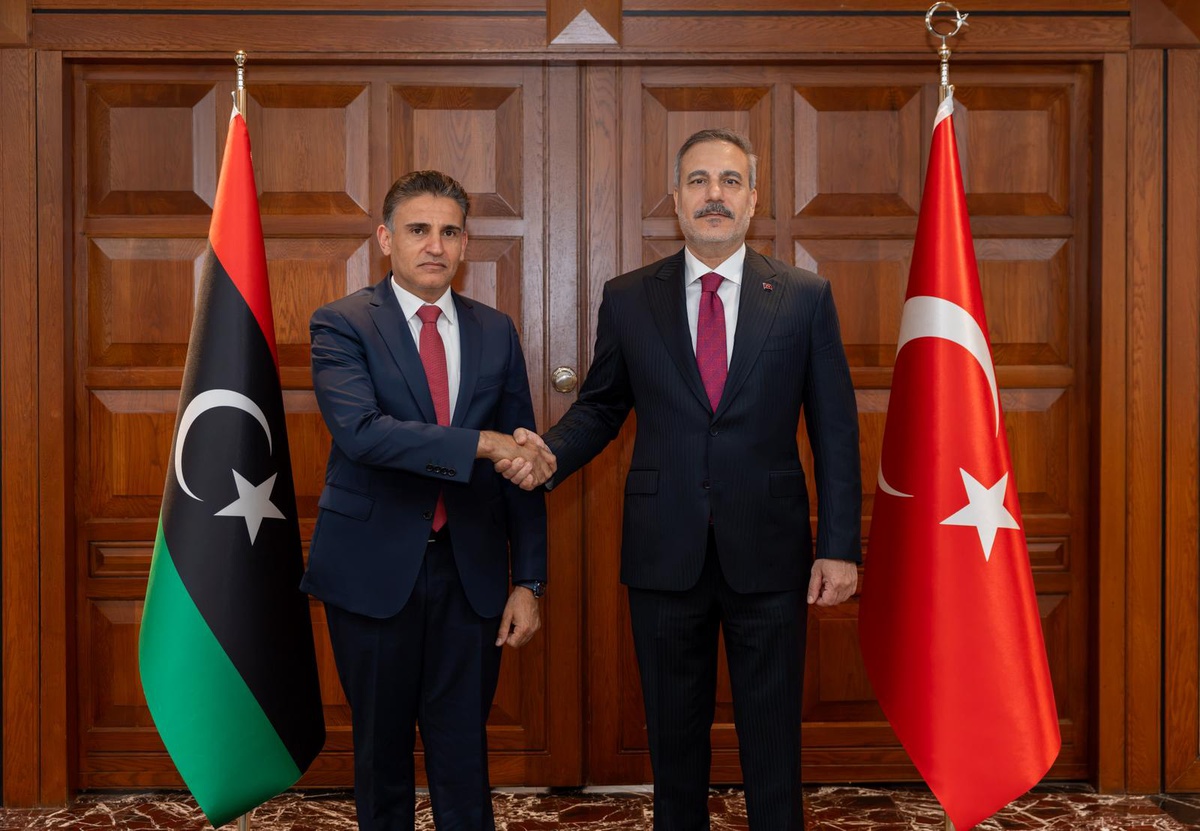 Fidan, Libya Genelkurmay Başkan Vekili'ni Kabul Etti
