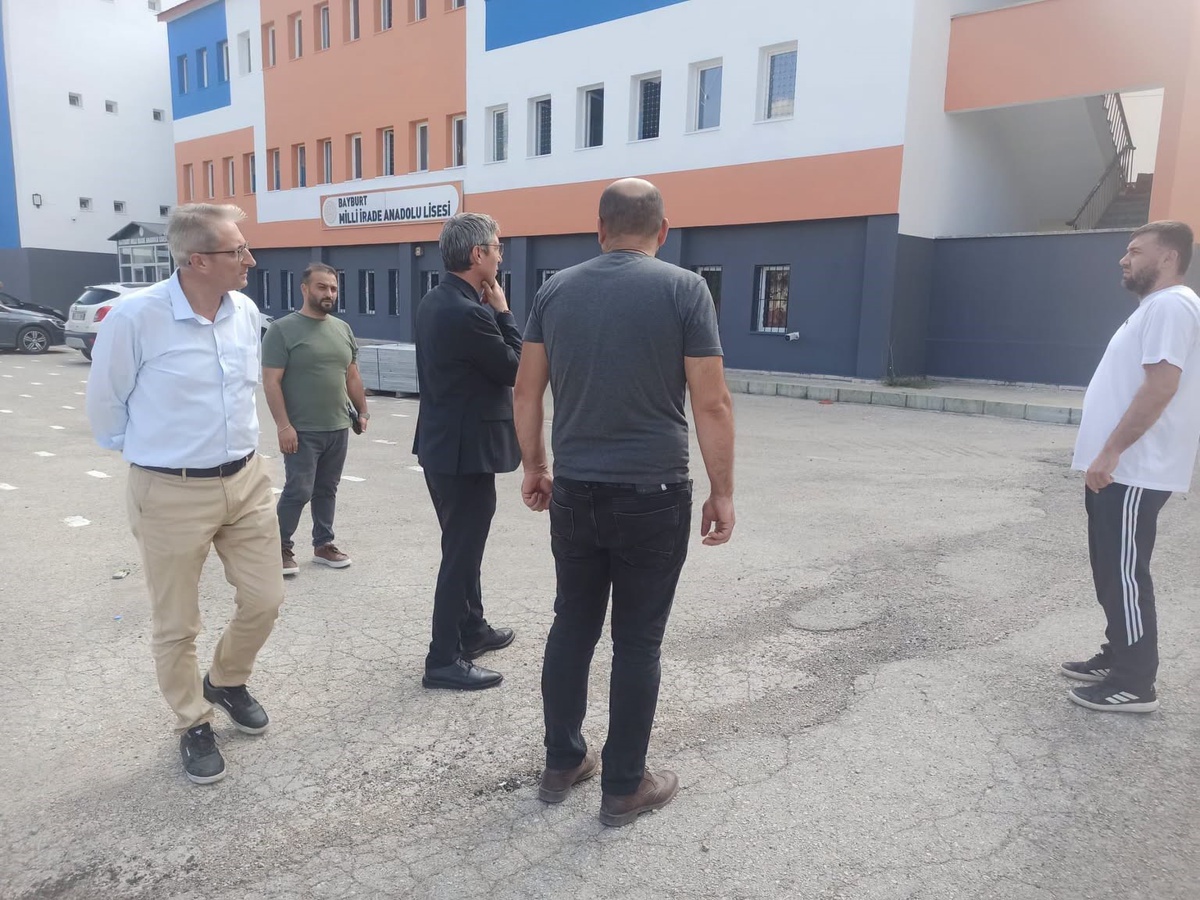 Bayburt'ta 4 Okulda Yeni Eğitim Yılı Öncesi Denetim