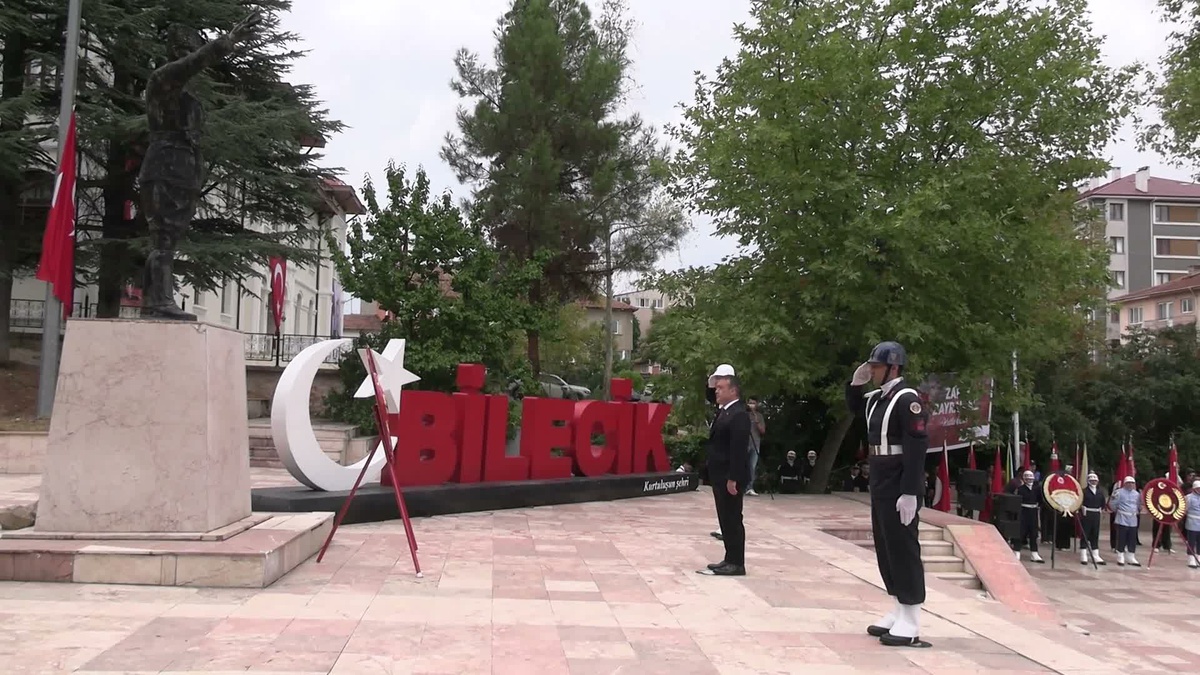 30 Ağustos Zafer Bayramı Bilecik’te törenle kutlandı