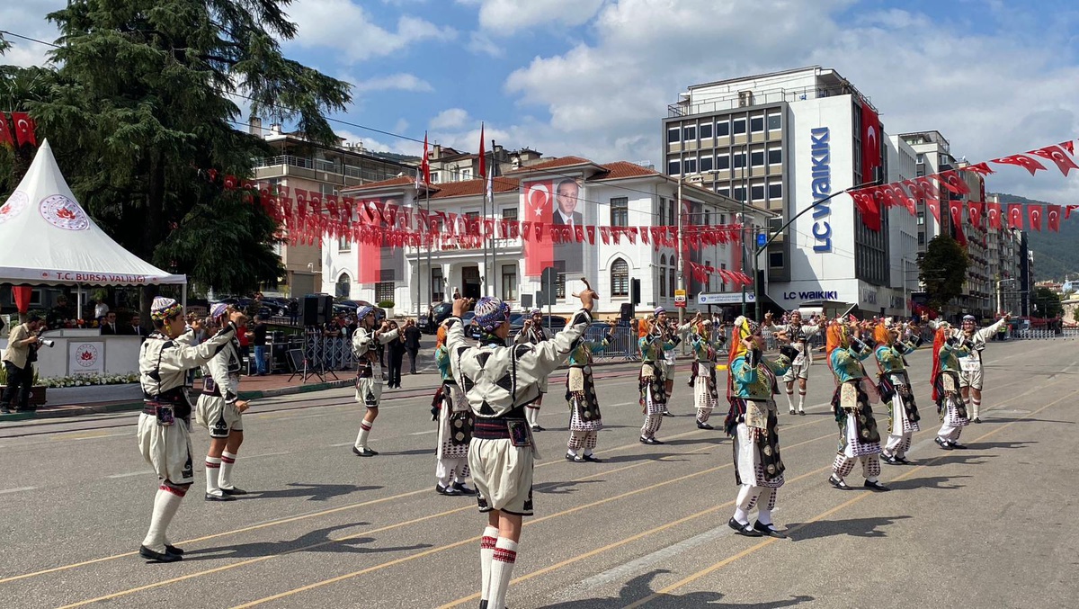 Bursa'da 30 Ağustos Zafer Bayramı Kutlandı
