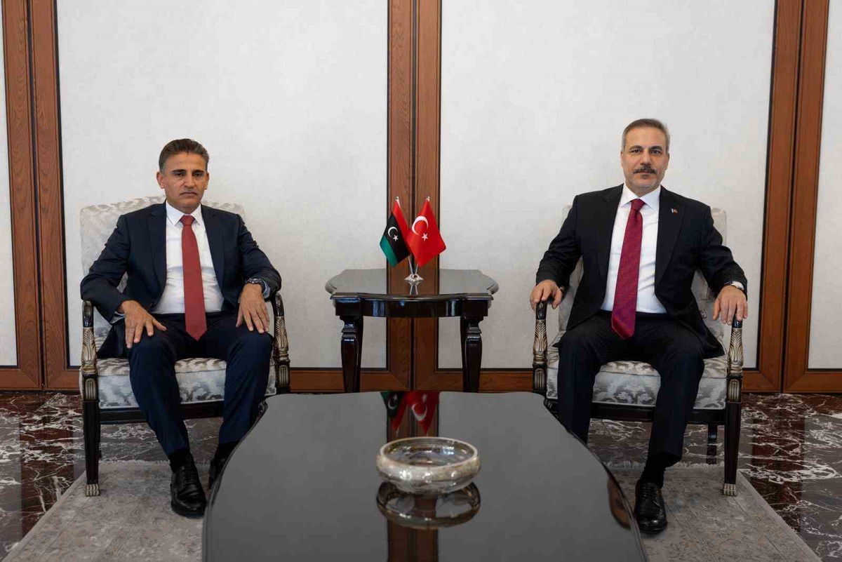 Fidan, Libya Genelkurmay Başkan Vekili ile Görüştü