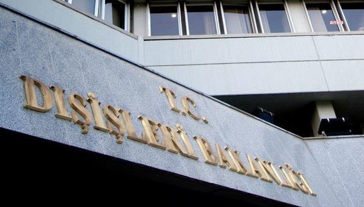 Dışişleri Bakanlığı'ndan Taziye Mesajı