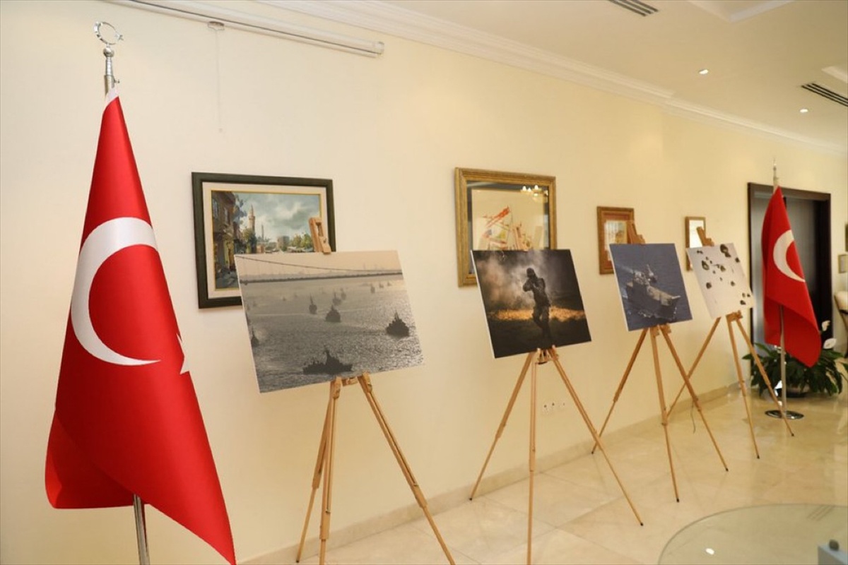Doha\'da 30 Ağustos Zafer Bayramı resepsiyonu