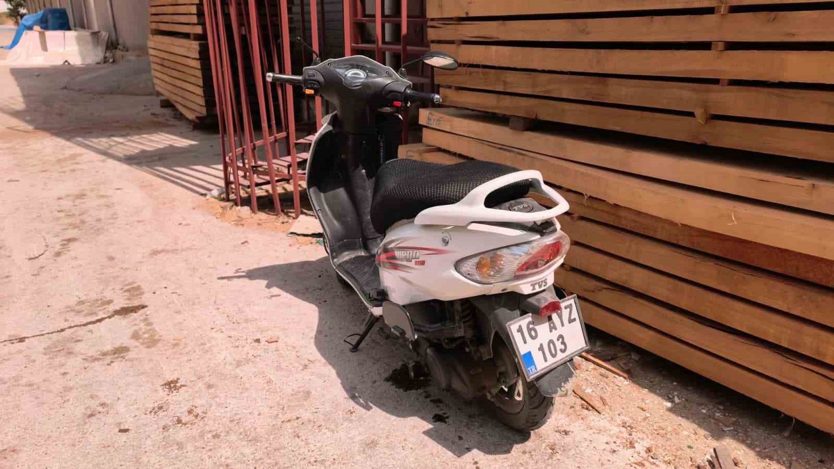 İnegöl'de Motosiklet Kazası