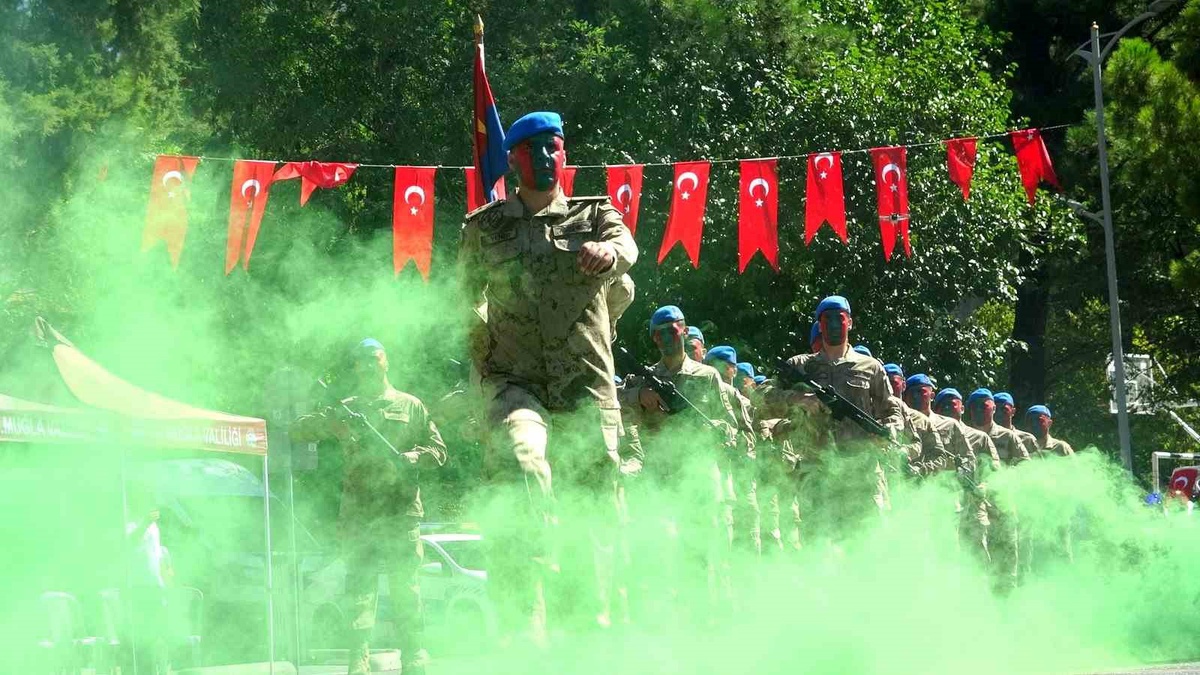 Muğla'da 30 Ağustos Zafer Bayramı coşkusu