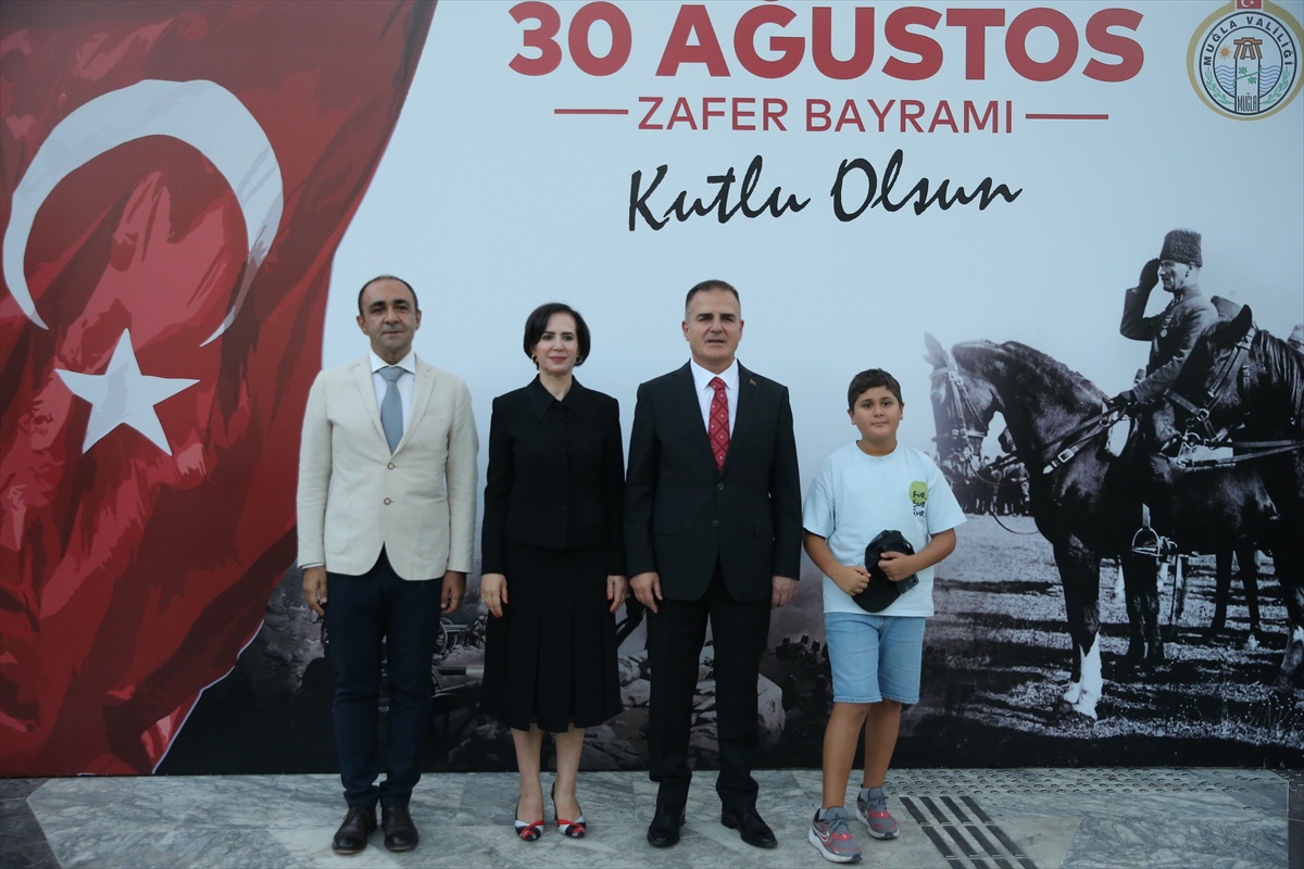 Muğla'da 30 Ağustos Zafer Bayramı resepsiyonu