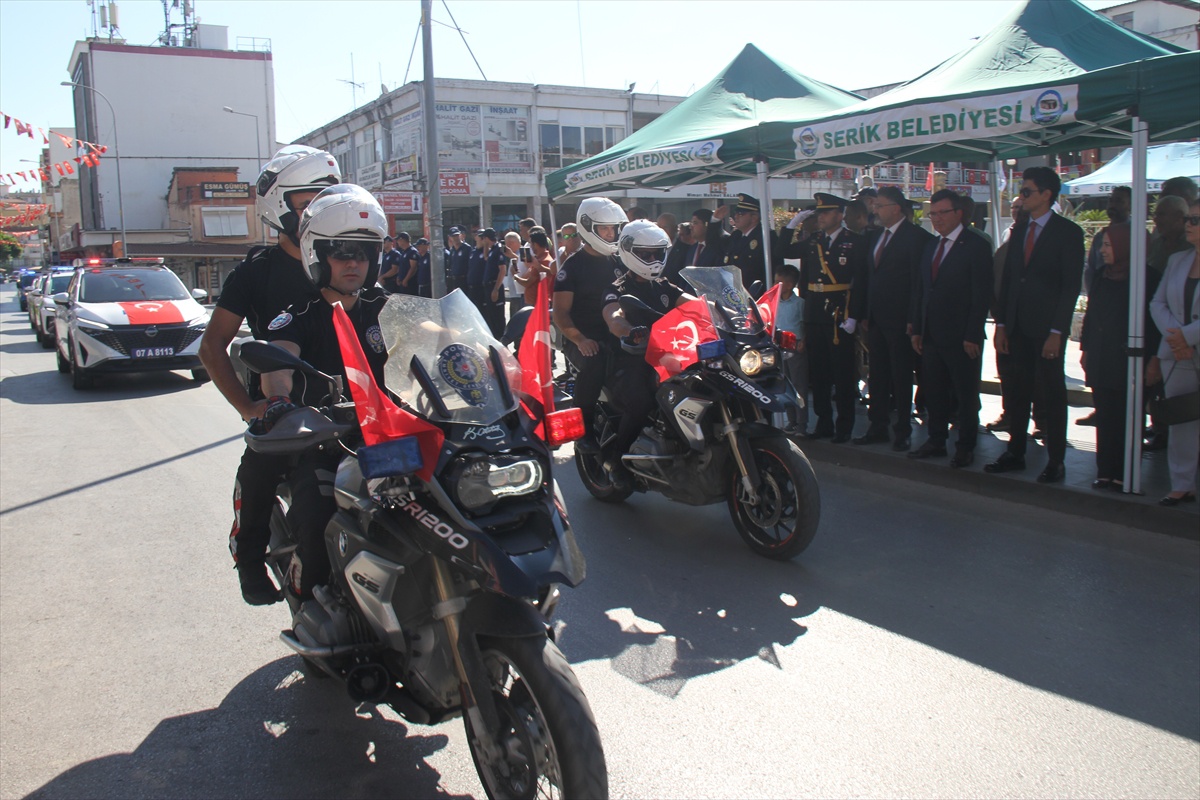 Serik'te Zafer Bayramı Kutlaması