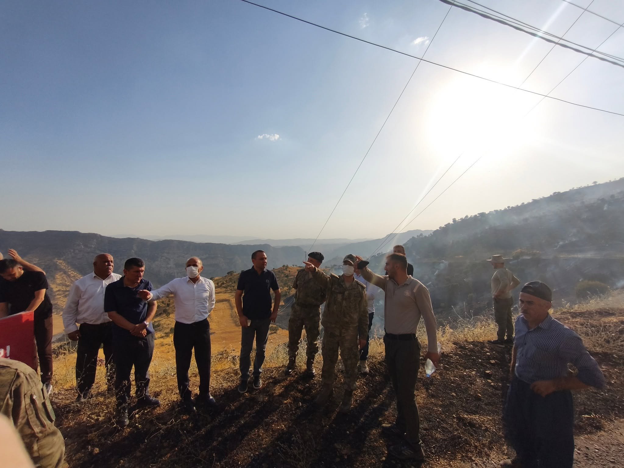 Silopi'de Yangın: 4 Kişi Dumandan Etkilendi
