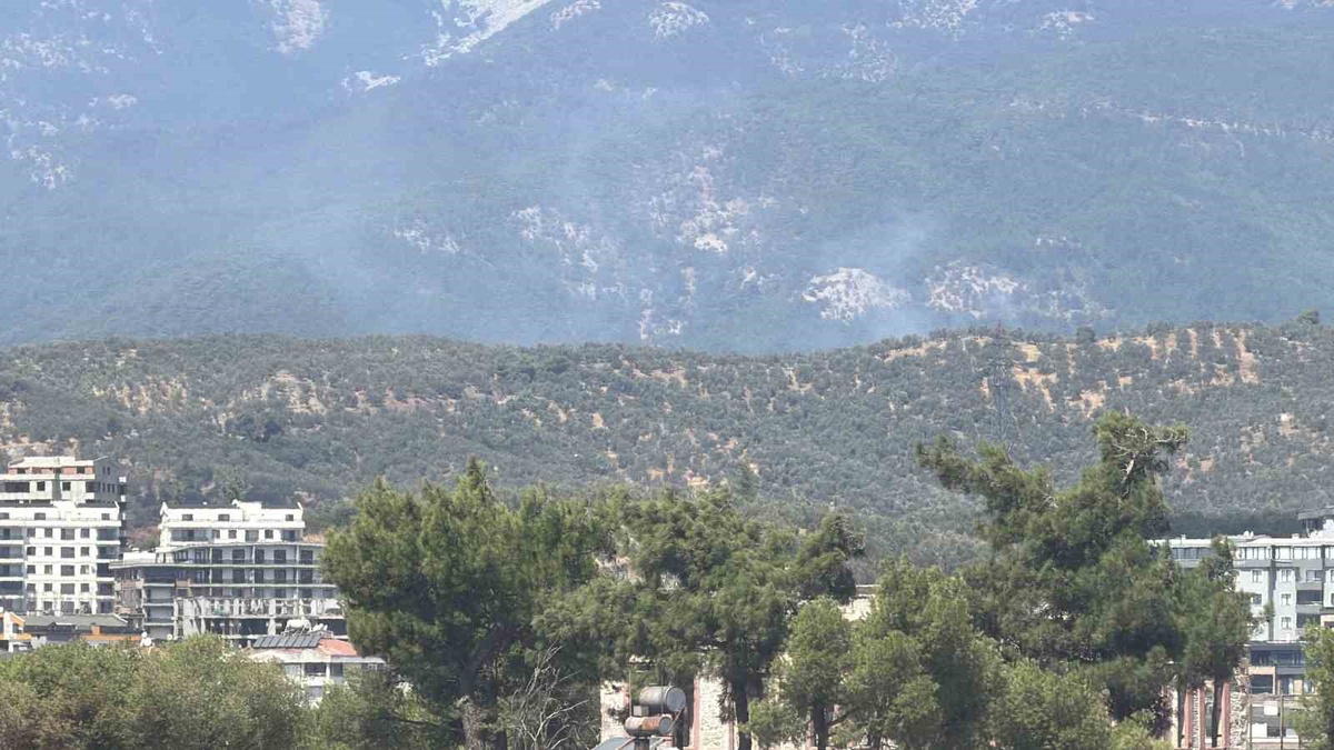 Kazdağı'nda Yangın: Ekipler Seferber