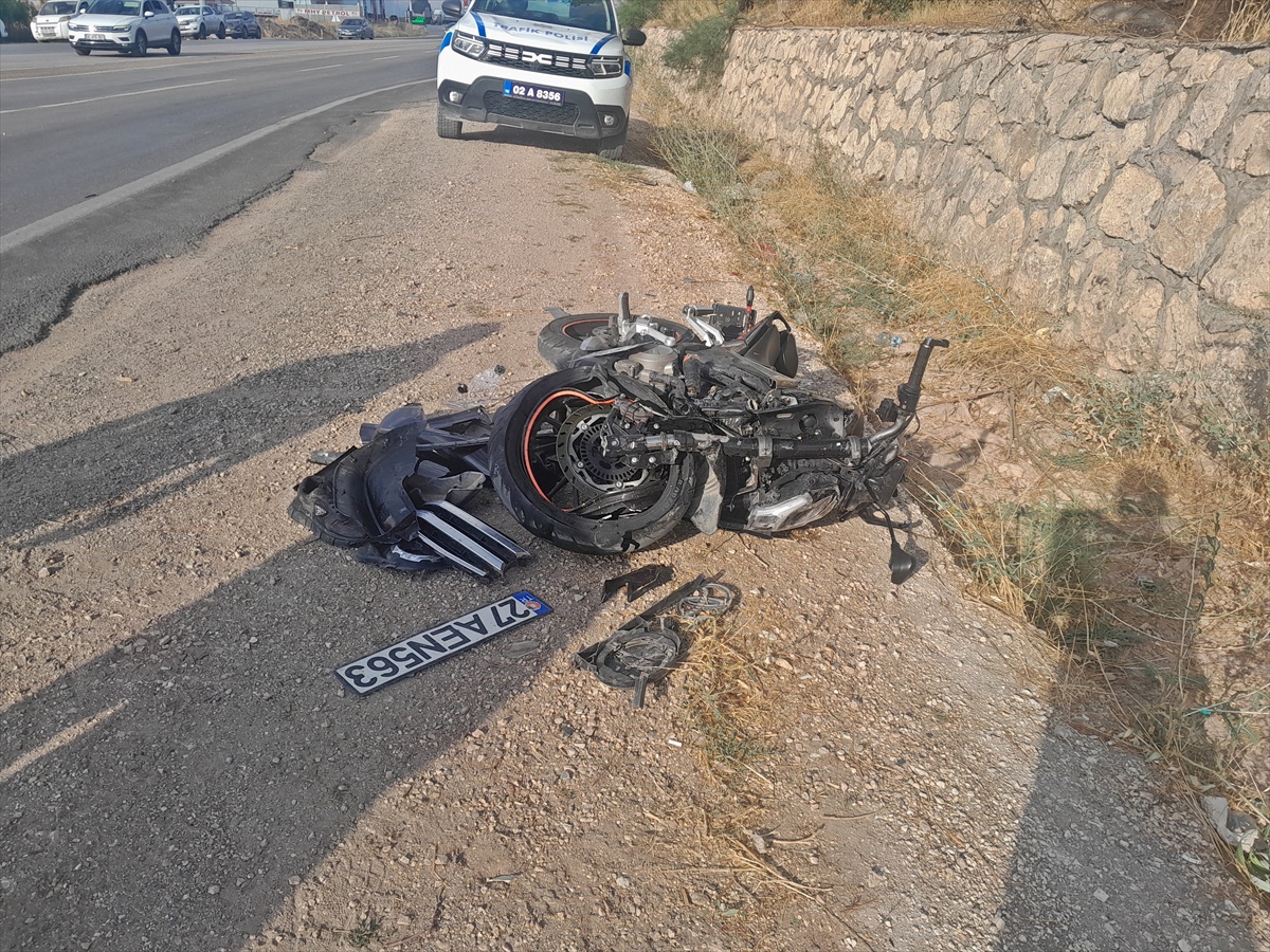 Adıyaman'da motosiklet kazası: 1 ölü