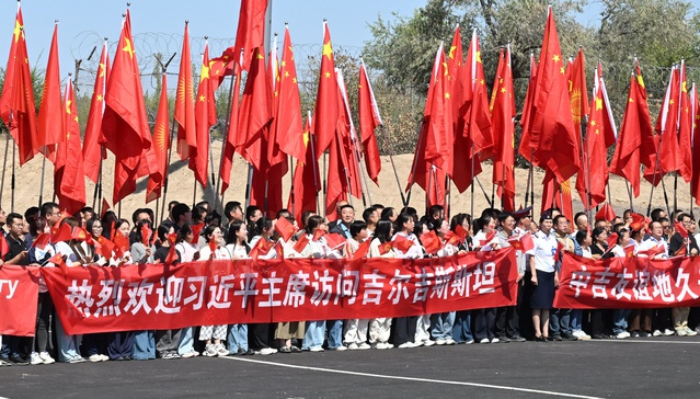 Xi Jinping Kırgızistan'da