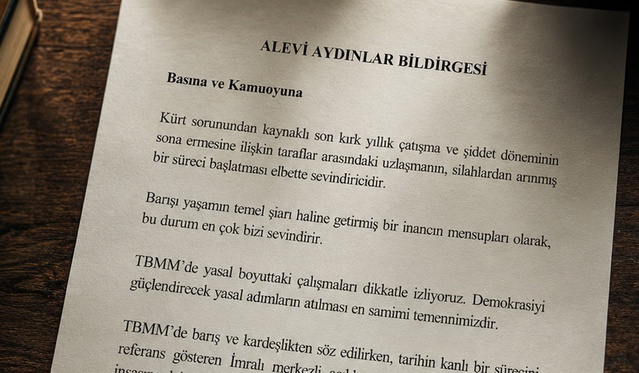 Alevi Aydınlar'dan Bildirge
