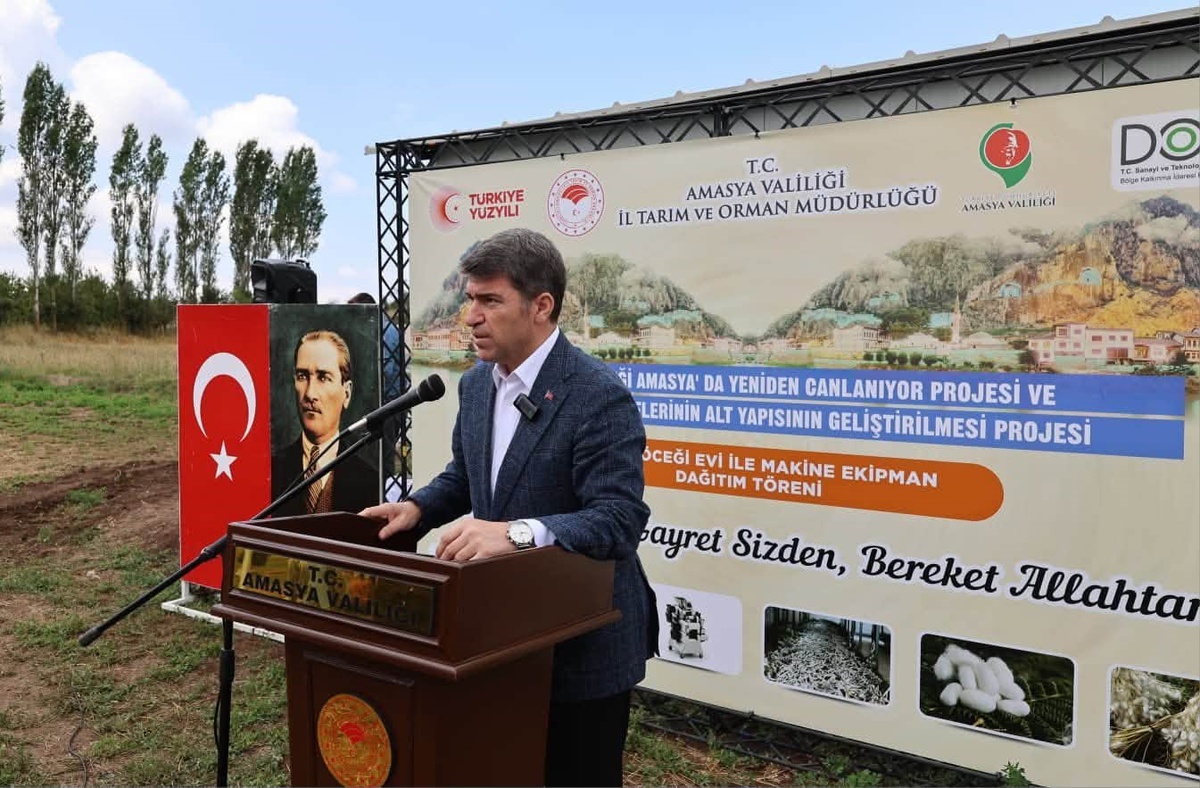 Amasya'da İpek Böcekçiliği ve Kadın Kooperatiflerine Destek